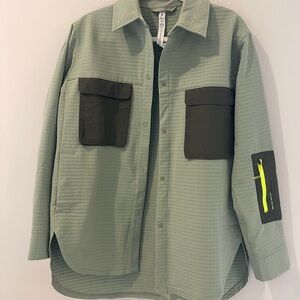 Lululemon Green and Black Jacket